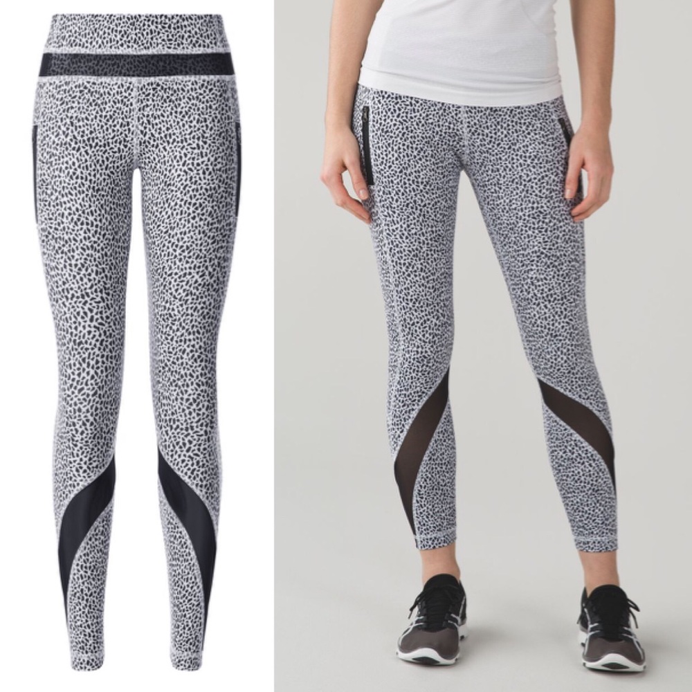 Nearly New Lululemon Inspire Tight II Miss Mosaic
